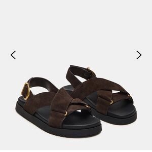 Steve Madden Donelli Brown Suede Sandals NWT 
Size 8.5, new in box